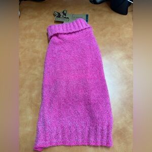 Pup Crew Pink Dog Sweater